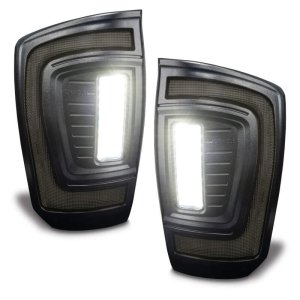 Toyota Tacoma LED Tail Lights - Rear - ORACLE Lighting - Flush Style - Black - `16-`23